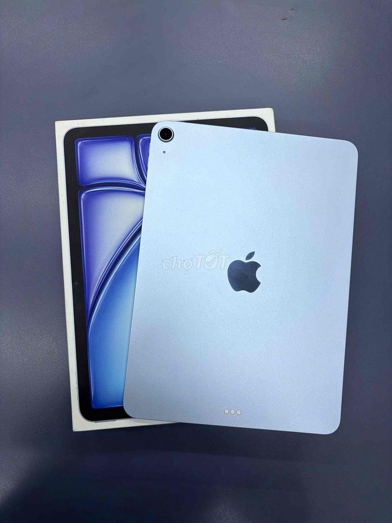 Apple iPad Air 11 inch M3 Xanh 128GB Đã sử dụng. Mua bán Máy tính bảng tại Quận Ninh Kiều Cần Thơ được đăng bởi Garage Phone hình 1