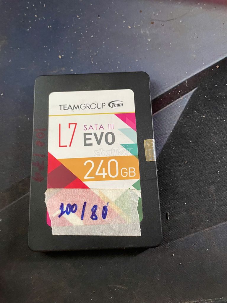Ổ cứng SSD TEAMGROUP L7 EVO 240GB . Mua bán Linh kiện (RAM, Card...) tại Huyện Thoại Sơn An Giang được đăng bởi Mạnh Hàng 2nd hình 1