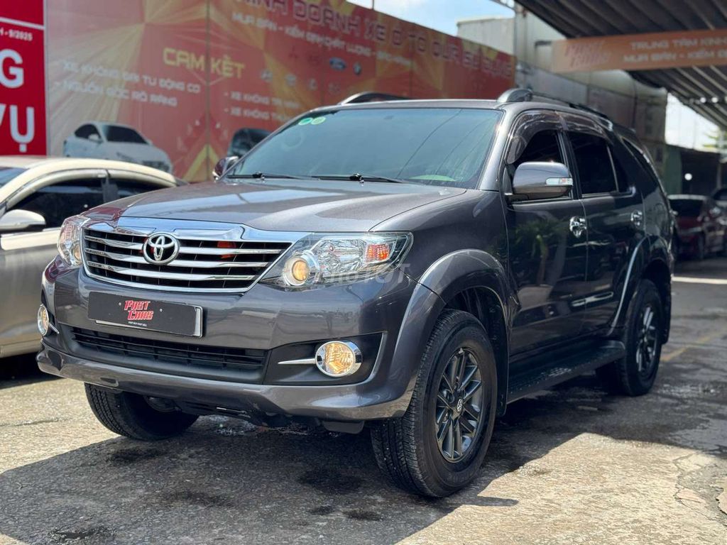 Toyota Fortuner 2016 2.7V 4X2 AT, màu xám,72000 km. Mua bán Ô tô tại Quận Bình Tân Tp Hồ Chí Minh được đăng bởi Son Do hình 3