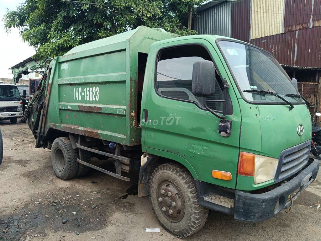 Xe ép rác 3t5,2007 nhập nguyên chiếc hàn quốc