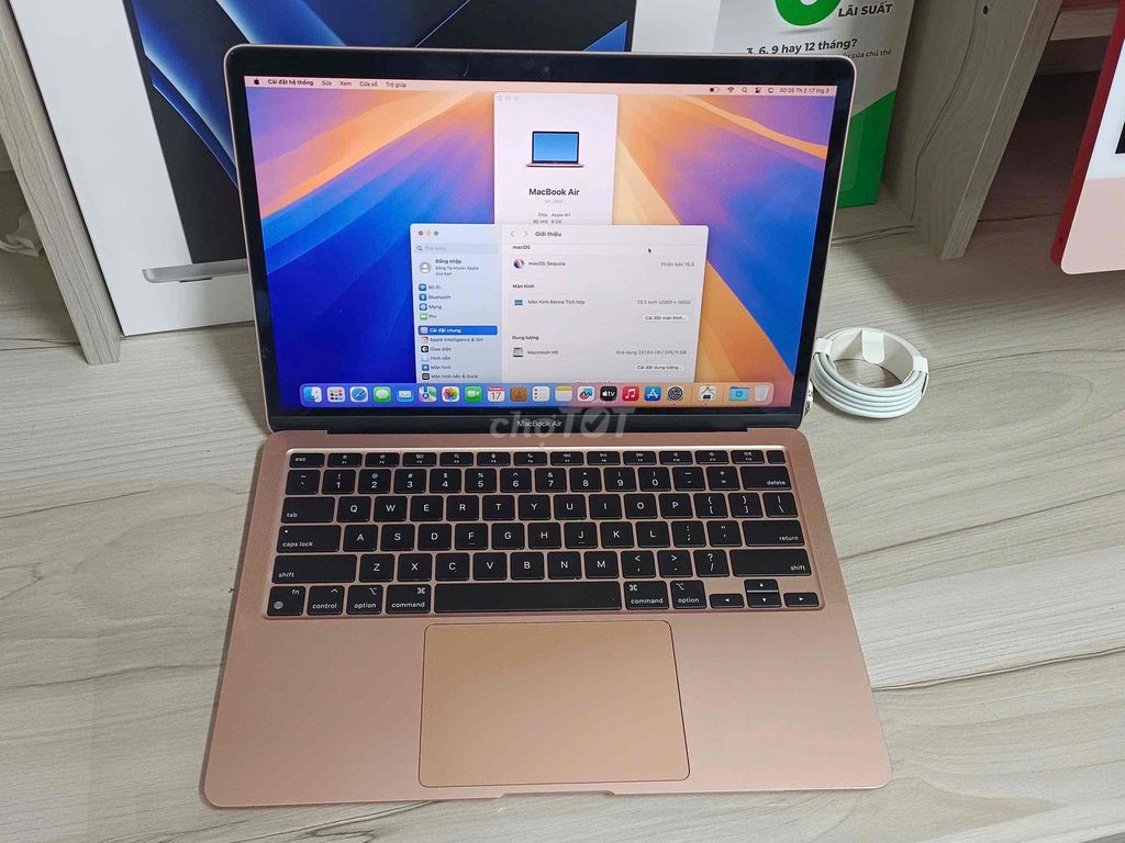 Macbook Air 2020 - M1 Ram 8 GB / SSD 256 GB