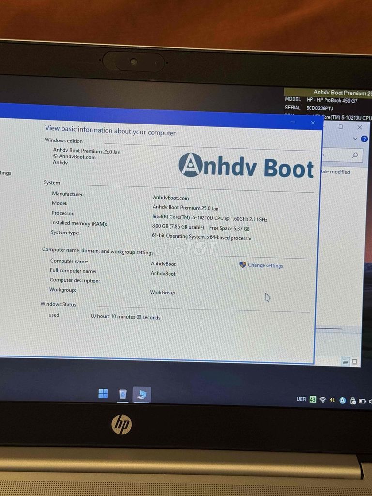 Cần bán HP 450G7. Mua bán Laptop tại Quận Nam Từ Liêm Hà Nội được đăng bởi Đoàn Thu Hiền hình 2