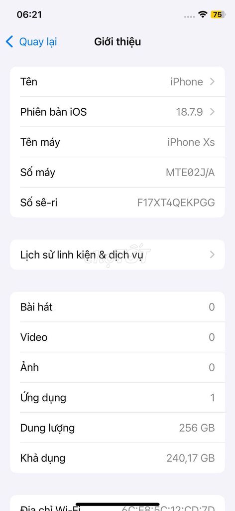 Apple iPhone XS 256GB Đen. Mua bán Điện thoại tại Thành phố Thủ Đức Tp Hồ Chí Minh được đăng bởi Tâm Nguyễn hình 1