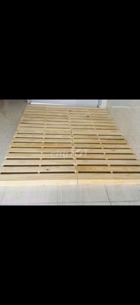 Pallet(20cm)_Nệm_Topper 1m4 +Bàn_Ship . Mua bán Giường, chăn ga gối nệm tại Quận Tân Bình Tp Hồ Chí Minh được đăng bởi Lan Nguyễn hình 1