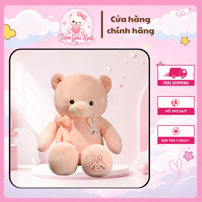 Gấu bông Hồng. Mua bán Sở thích khác tại Quận Nam Từ Liêm Hà Nội được đăng bởi Trinh Tuyet hình 1