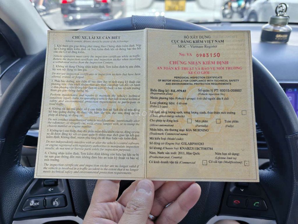 KIA Morning nhập máy tự động 1.0 2011 Xám. Mua bán Ô tô tại Quận Phú Nhuận Tp Hồ Chí Minh được đăng bởi Tên chưa cung cấp hình 1