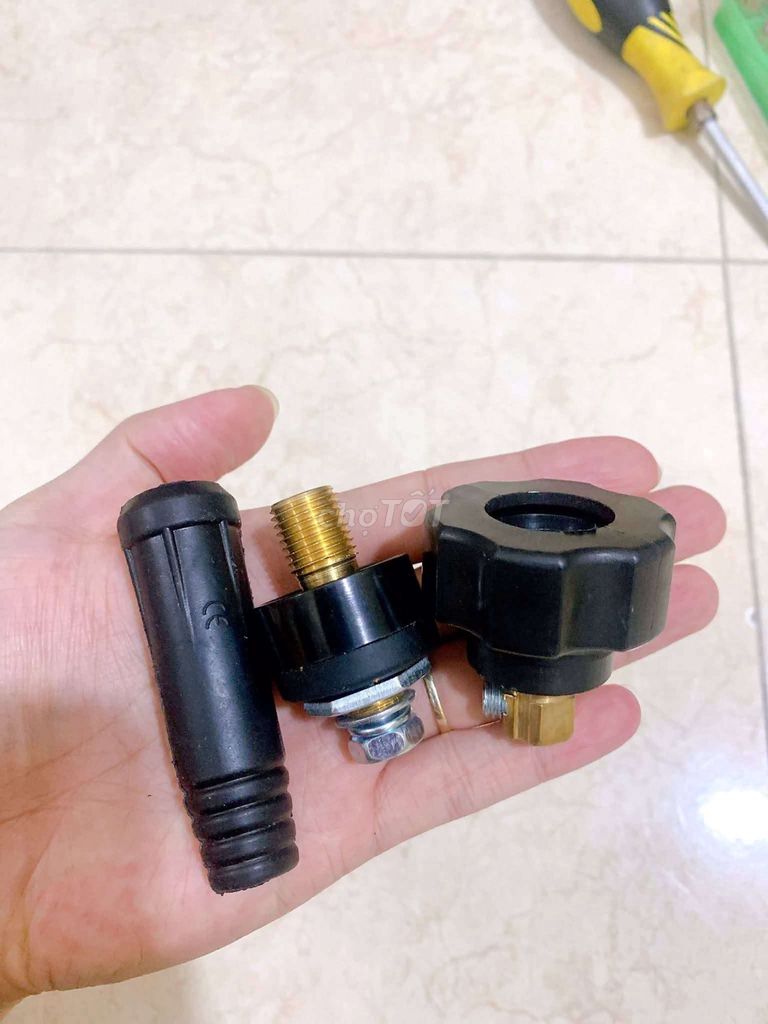Giắc nối máy hàn Đồng, Nhựa. Mua bán Đồ chuyên dụng, Giống nuôi trồng tại Thành phố Vĩnh Long Vĩnh Long được đăng bởi Phạm Thị phương Thanh  hình 1