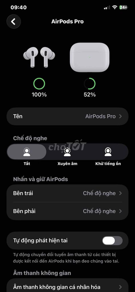 Tai nghe không dây Apple AirPods Pro 2. Mua bán Tivi, Âm thanh tại Huyện Cư Kuin Đắk Lắk được đăng bởi Phan lang hình 1