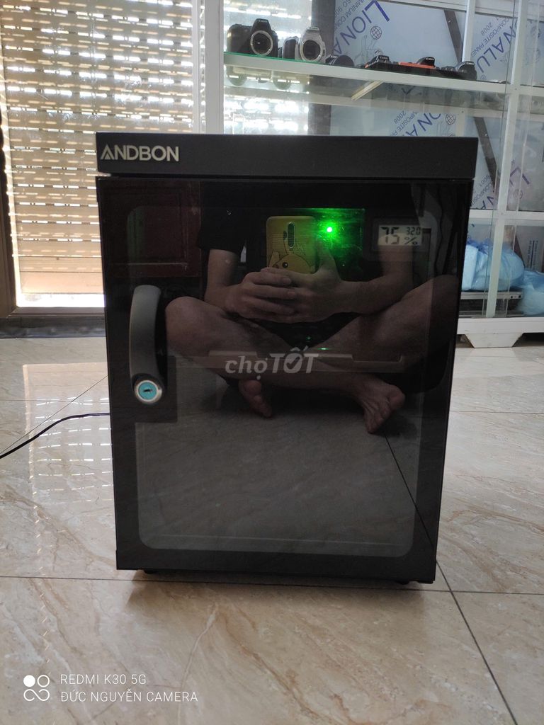 Tủ chống ẩm Andbon 30 lít. Mua bán Máy ảnh, Máy quay tại Huyện Thường Tín Hà Nội được đăng bởi Thu mua điện thoại máy ảnh máy tính hình 1