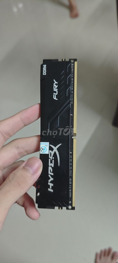 RAM HyperX Fury 8GB DDR4. Mua bán Linh kiện (RAM, Card...) tại Thành phố Vũng Tàu Bà Rịa - Vũng Tàu được đăng bởi Khoa Tran hình 1