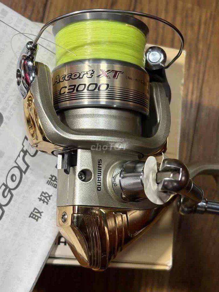 Máy câu cá Shimano Accort XT C3000 Nhật Bản. Mua bán Đồ thể thao, Dã ngoại tại Huyện Phụng Hiệp Hậu Giang được đăng bởi Bánh mì hình 1