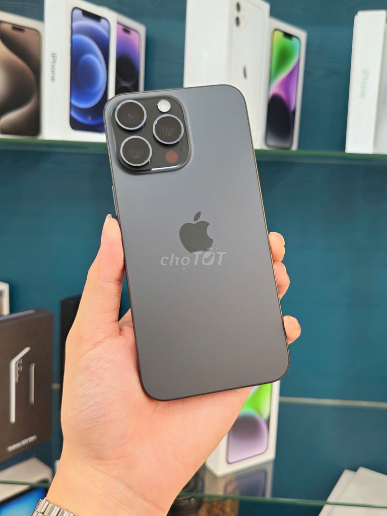 iPhone 15 Pro Max 256GB Đen QT Zin All Bản 2 Esim. Mua bán Điện thoại tại Quận Phú Nhuận Tp Hồ Chí Minh được đăng bởi TYMO Việt Nam hình 1