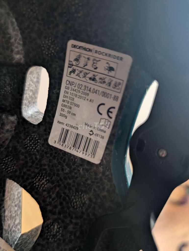 Nón bảo hiểm Decathlon ST 500 size M xanh ngọc. Mua bán Phụ tùng xe tại Quận 7 Tp Hồ Chí Minh được đăng bởi Chuong hình 7