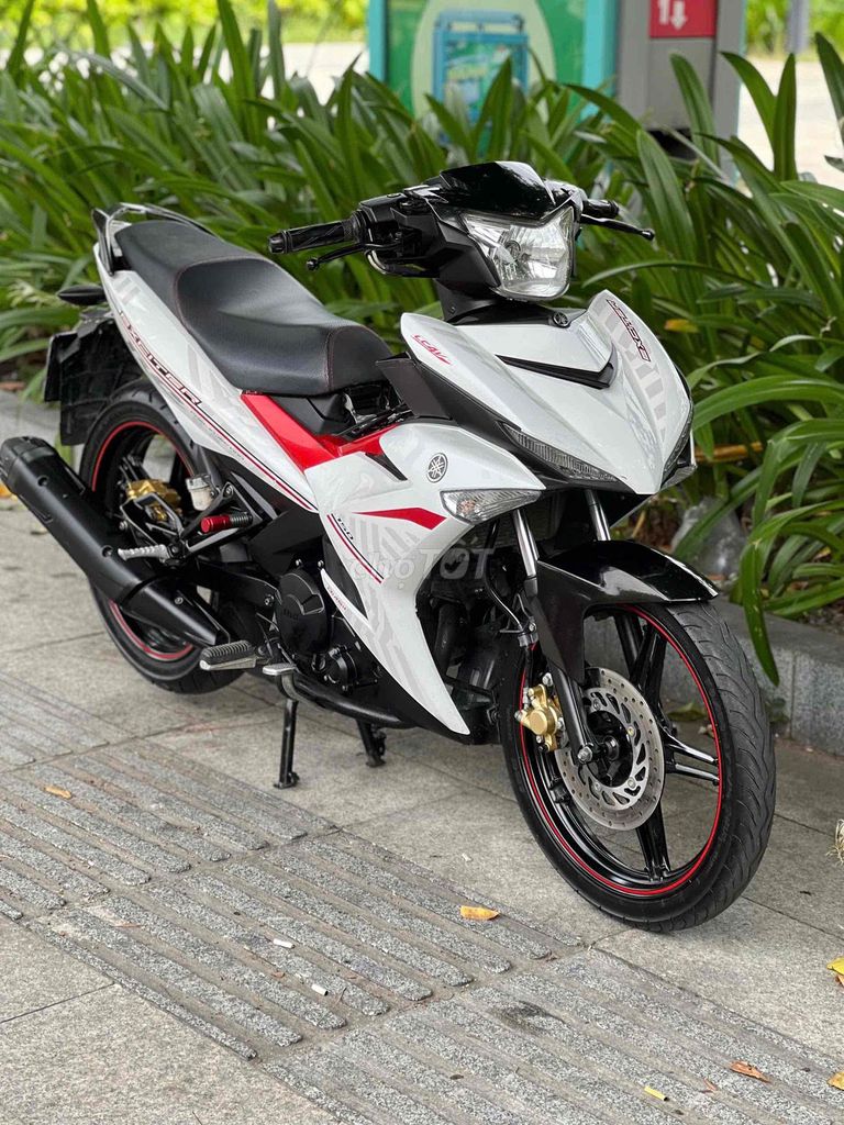 Exciter 150 2017 Trắng Đỏ Côn tay bstp chính chủ