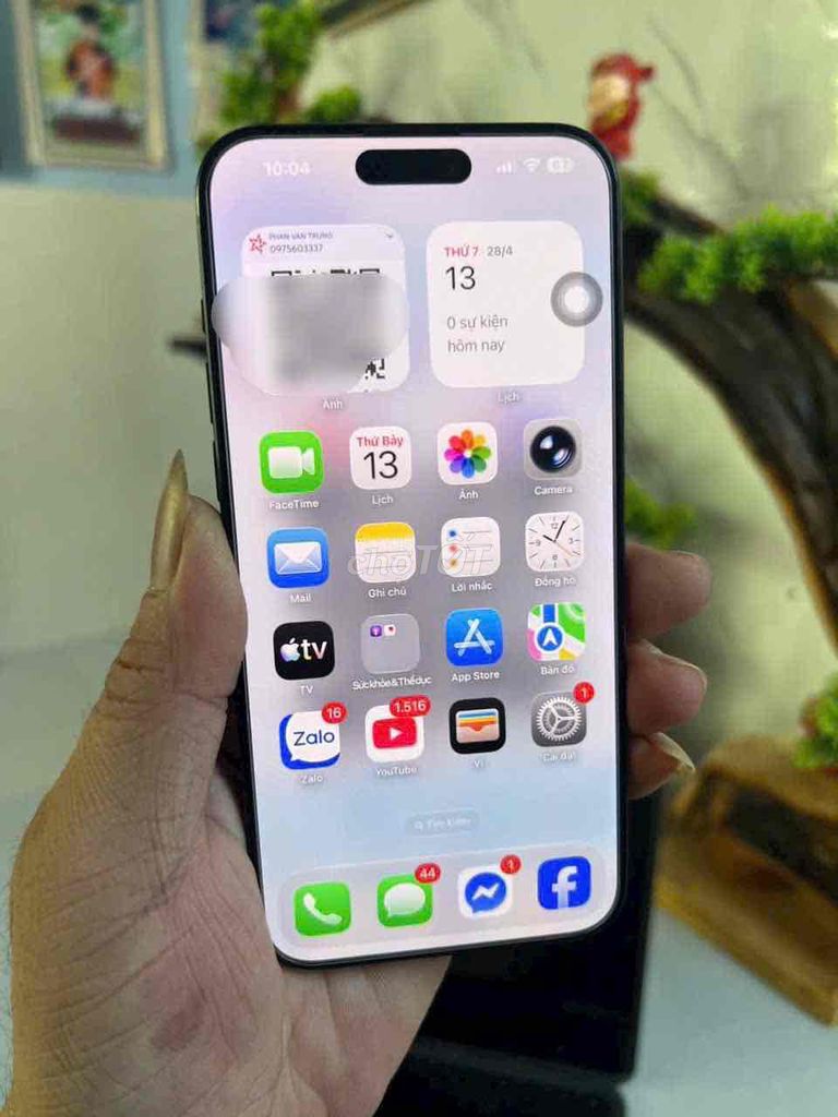 IPhone 15prm.256G VN/A Zin full. Mua bán Điện thoại tại Thành phố Thuận An Bình Dương được đăng bởi  Phan Trung hình 1