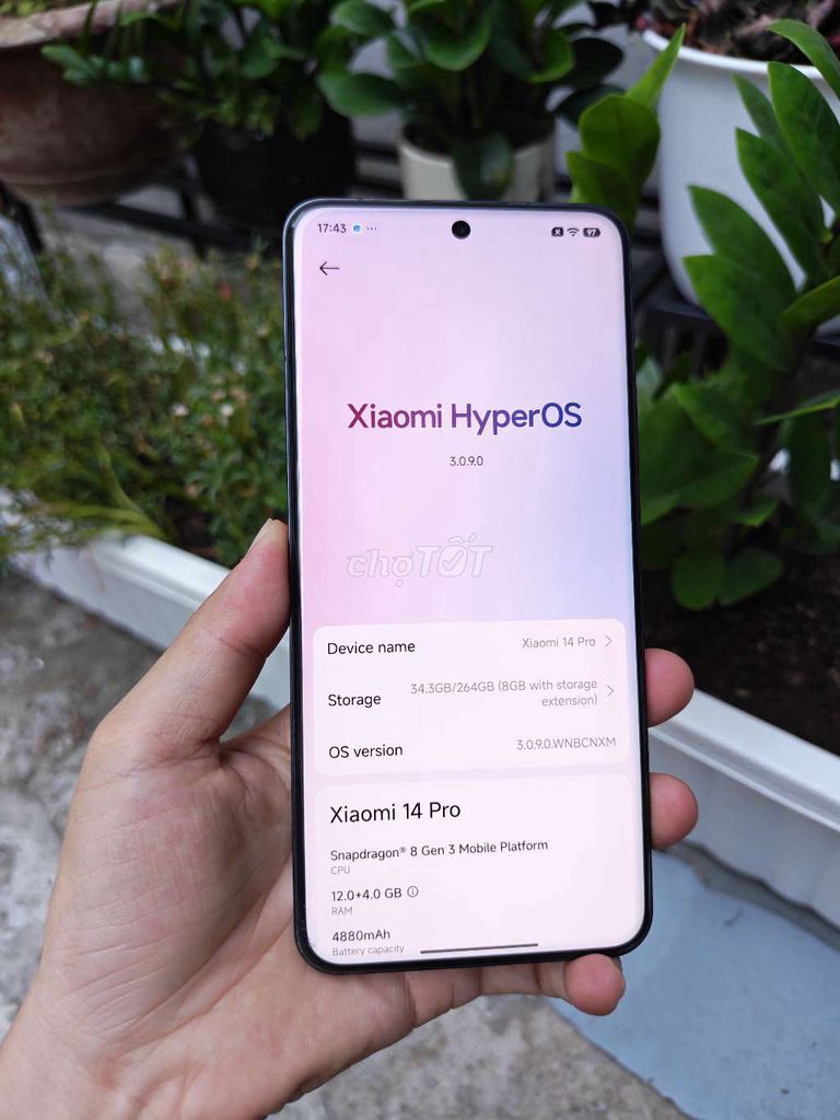 Xiaomi 14 Pro 12/256GB Đen Full Bank. Mua bán Điện thoại tại Quận Gò Vấp Tp Hồ Chí Minh được đăng bởi Nhi hình 1