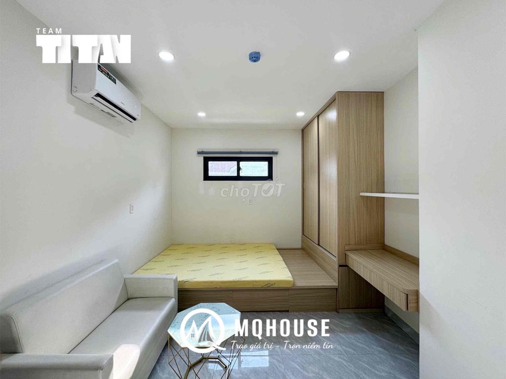 STUDIO MỚI TRANG BỊ ĐẦY ĐỦ NỘI THẤT NGAY LÝ THÁI TỔ, NGÔ GIA TỰ
