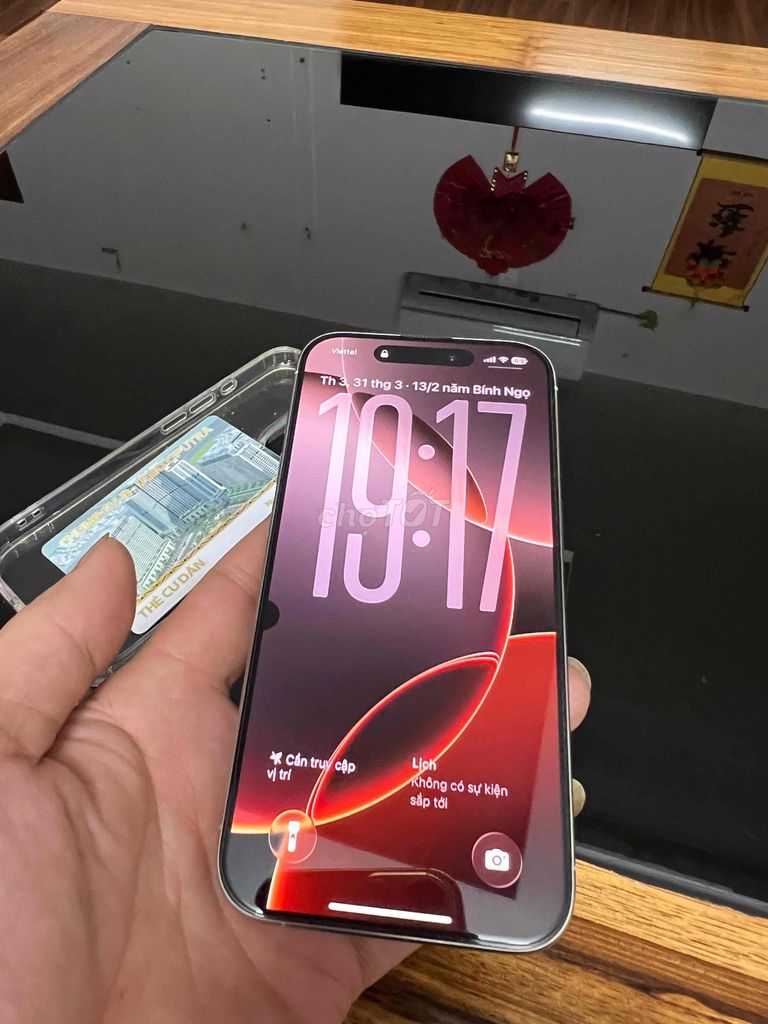 Apple iPhone 15 Pro 256GB Bạc. Mua bán Điện thoại tại Quận Bắc Từ Liêm Hà Nội được đăng bởi TuấnMinh hình 1
