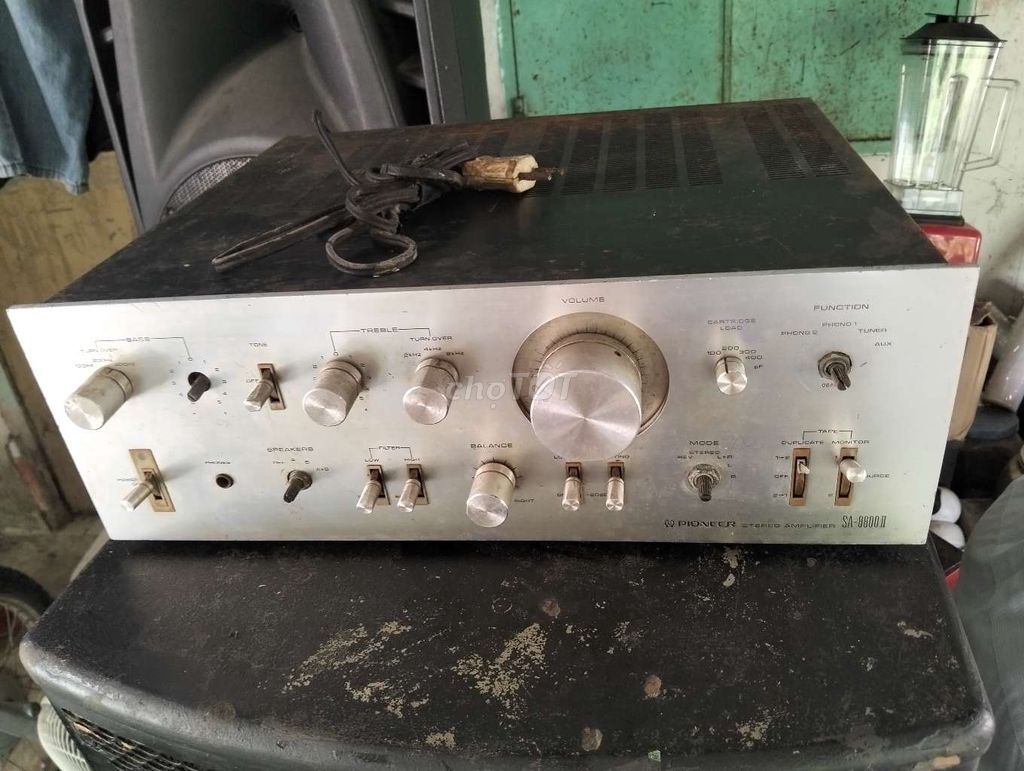 Amply Pioneer SA-8800ll Cổ điển Bạc Đen. Mua bán Tivi, Âm thanh tại Huyện Bình Chánh Tp Hồ Chí Minh được đăng bởi mua bán đồ hình 1