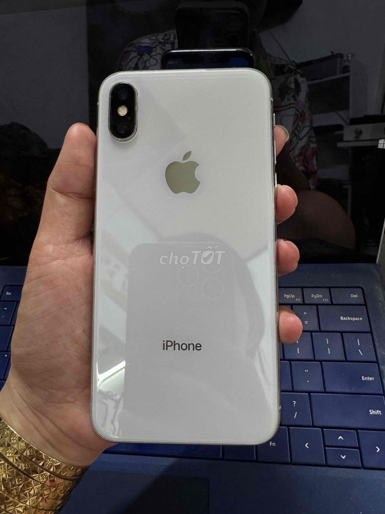 Apple iPhone X Trắng 64GB icloud sạch. Mua bán Điện thoại tại Quận Tân Bình Tp Hồ Chí Minh được đăng bởi Trâm hình 1