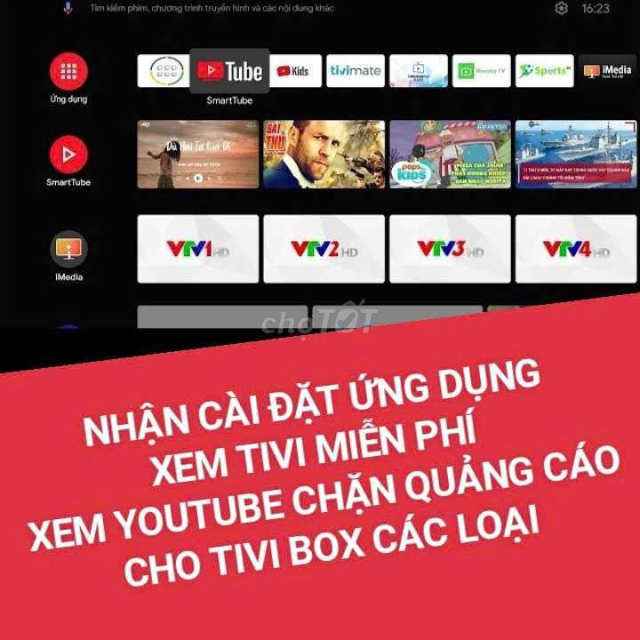 Dịch vụ cài đặt ứng dụng xem tivi Youtube Tivi Box. Dịch vụ tại Thành phố Thủ Dầu Một Bình Dương được đăng bởi Phước Bình Dương hình 1