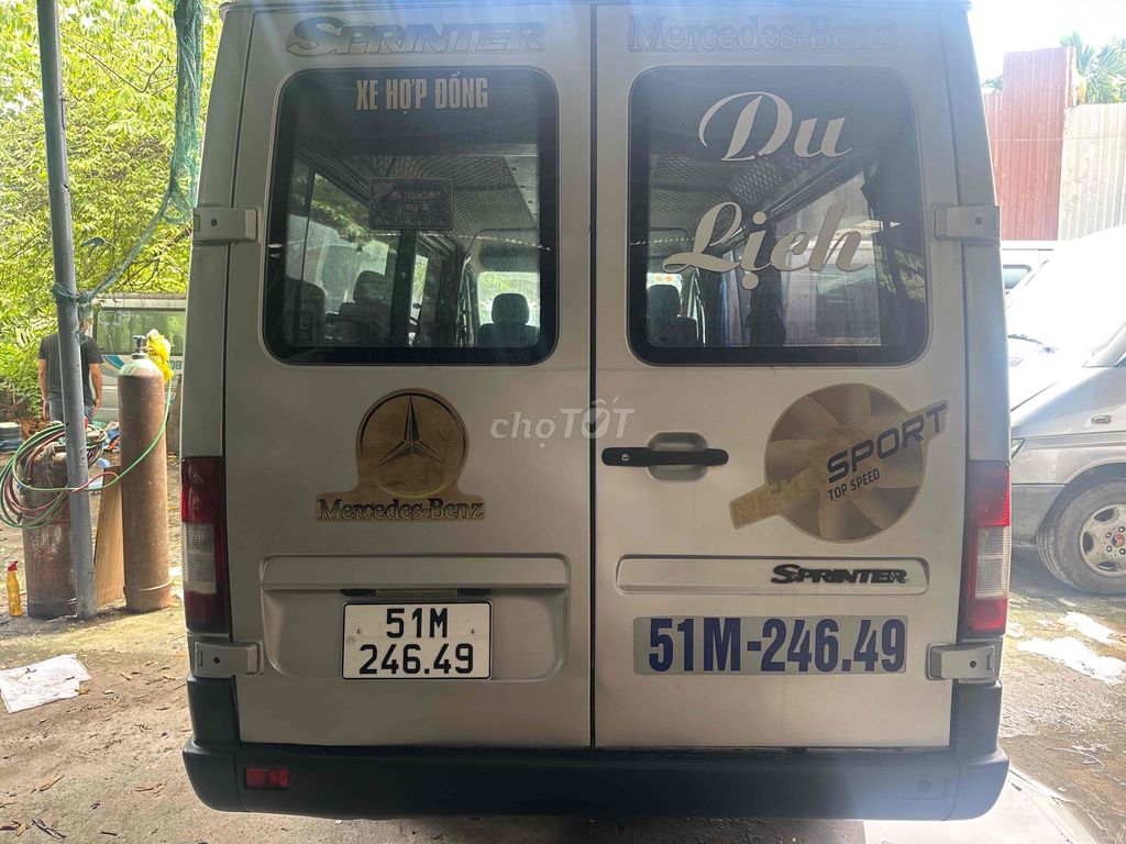 Mercedes Benz Sprinter tải van 2008 2 chỗ /940kg. Mua bán Ô tô tại Quận 12 Tp Hồ Chí Minh được đăng bởi A Kha hình 2