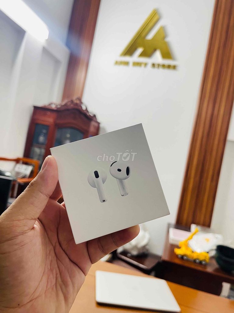 Tai nghe Apple Airpods 4 Trắng Mới. Mua bán Tivi, Âm thanh tại Quận Ninh Kiều Cần Thơ được đăng bởi ĐIỆN THOẠI LAPTOP ANH HUY hình 1