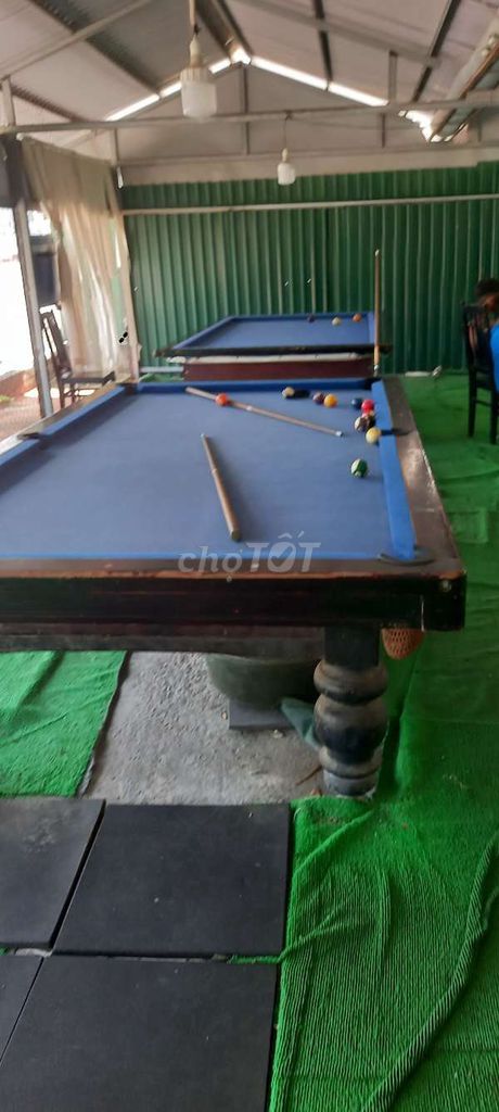 Bàn bida lỗ Gỗ Xanh dương có phụ kiện. Mua bán Đồ thể thao, Dã ngoại tại Thành phố Phan Thiết Bình Thuận được đăng bởi Huyền  hình 1