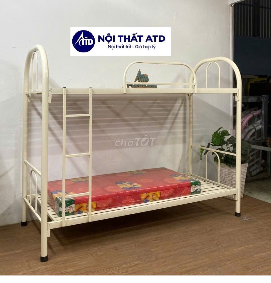 Giường tầng Giường tầng Giường tầng Giường tầng. Mua bán Giường, chăn ga gối nệm tại Quận 10 Tp Hồ Chí Minh được đăng bởi NỘI THẤT VĂN PHÒNG hình 1