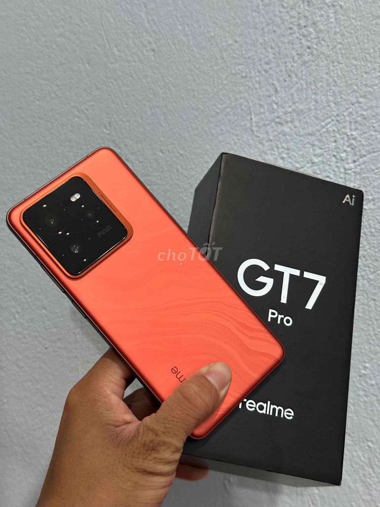 e cần bán Realme GtT 7pro ram 12/256 fullbox zin a. Mua bán Điện thoại tại Thành phố Thủ Dầu Một Bình Dương được đăng bởi Hoàng hải hình 1