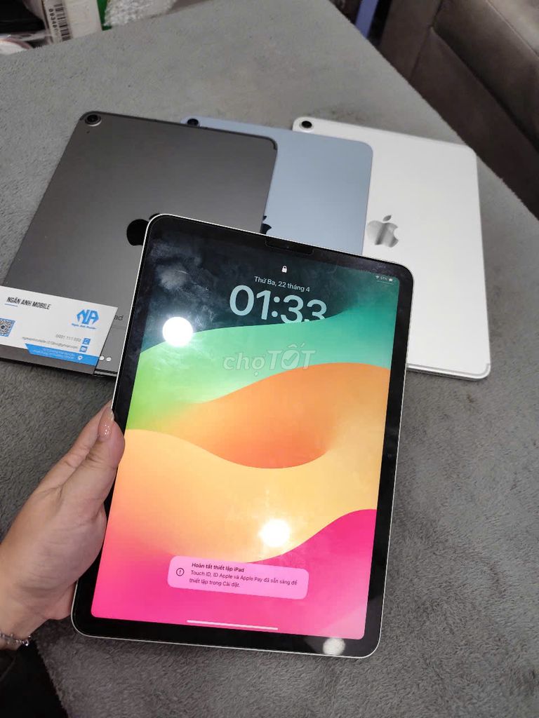 Ipad Air 4 64GB bản Wifi 98% 99% 5 màu. Mua bán Máy tính bảng tại Thành phố Thủ Đức Tp Hồ Chí Minh được đăng bởi Ngân anh mobile hình 4