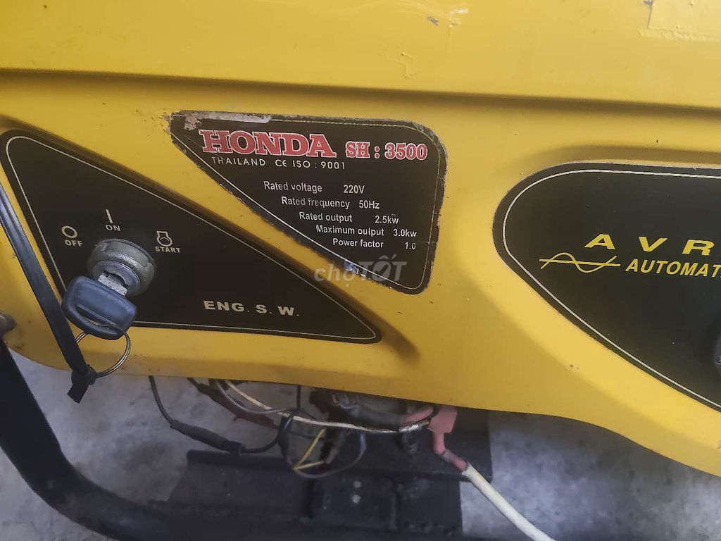 Máy phát điện Honda SH3500EX 3kW Vàng. Mua bán Nội thất, đồ gia dụng khác tại Huyện Châu Thành Tiền Giang được đăng bởi asura hình 1