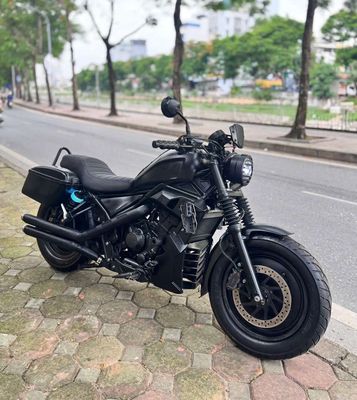 Honda Rebel 300 ABS Đen độ full đồ chơi xịn