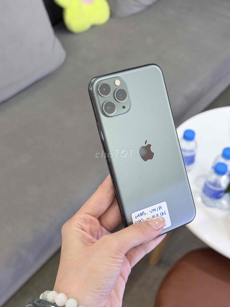 Apple iPhone 11 Pro 64GB Xanh Like New 99% VN/A. Mua bán Điện thoại tại Quận 8 Tp Hồ Chí Minh được đăng bởi CA REM BÁN TÁO hình 1