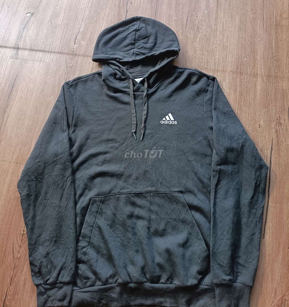 Áo hoodie Adidas L Đen Indonesia. Mua bán Quần áo tại Thành phố Long Xuyên An Giang được đăng bởi NGÔ ANH KIỆT  hình 1