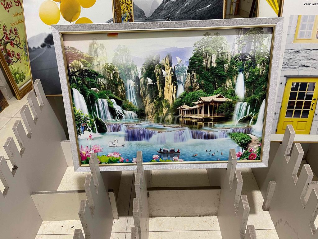 Tranh 3D Có kính 50x70. Mua bán Đồ sưu tầm, đồ cổ tại Quận Kiến An Hải Phòng được đăng bởi Trần quang long hình 1