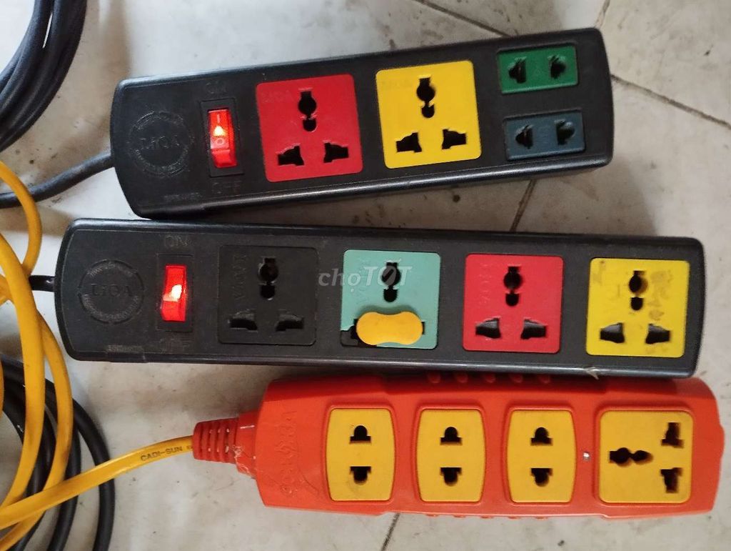 Ổ cắm điện 3-4 ổ nhựa đa màu. Mua bán Nội thất, đồ gia dụng khác tại Quận Thanh Xuân Hà Nội được đăng bởi Hoa hình 1