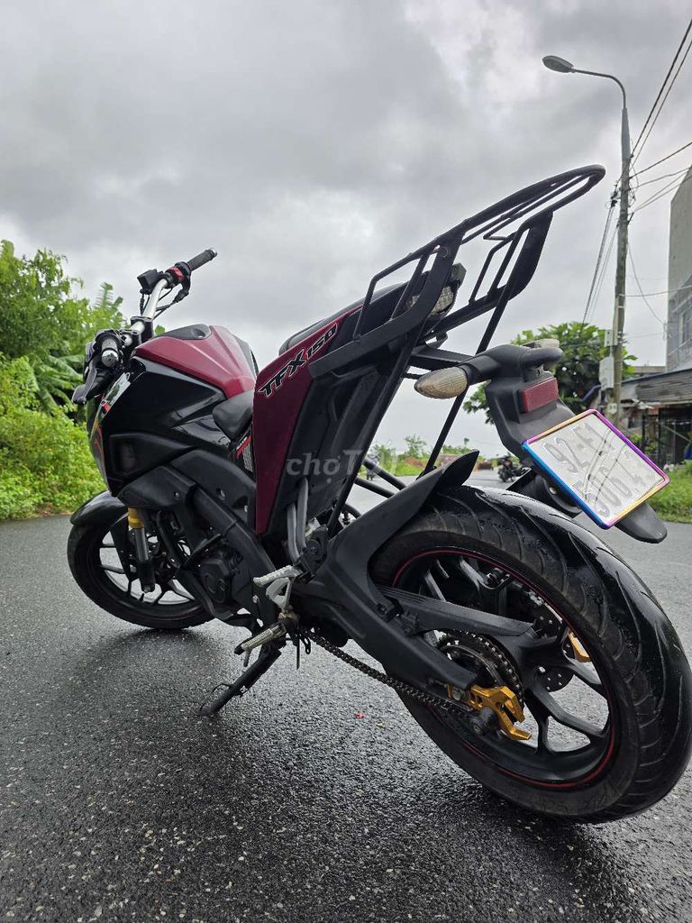 Yamaha TFX 150 Đen Đỏ Côn tay. Mua bán Xe máy tại Quận Cẩm Lệ Đà Nẵng được đăng bởi Ngạo Thiên hình 4