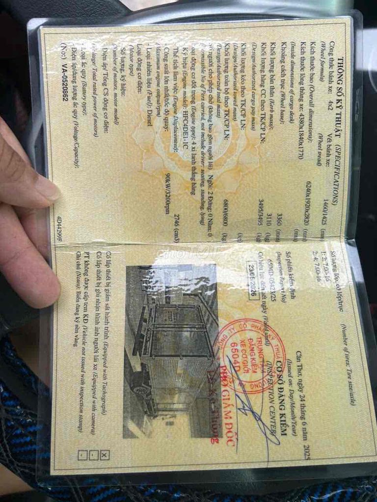 Bán Gấp xe gia đình. Đời 2023 full giấy tờ,. Mua bán Xe tải, xe ben tại Quận Thốt Nốt Cần Thơ được đăng bởi Thanh Thuận hình 9