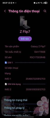 Samsung flip 7 256gb. Mua bán Điện thoại tại Quận Ba Đình Hà Nội được đăng bởi Ngọc Ánhh