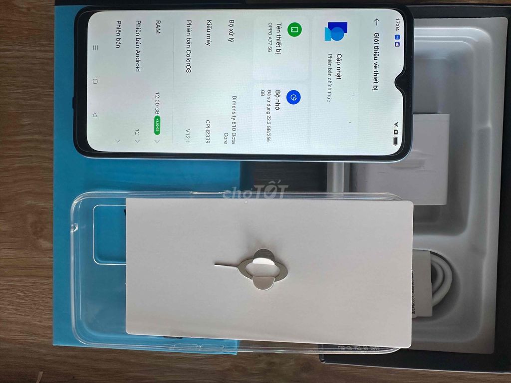 OPPO A77 5G 256GB Xanh. Mua bán Điện thoại tại Thành phố Thuận An Bình Dương được đăng bởi Trần Mạnh hình 1