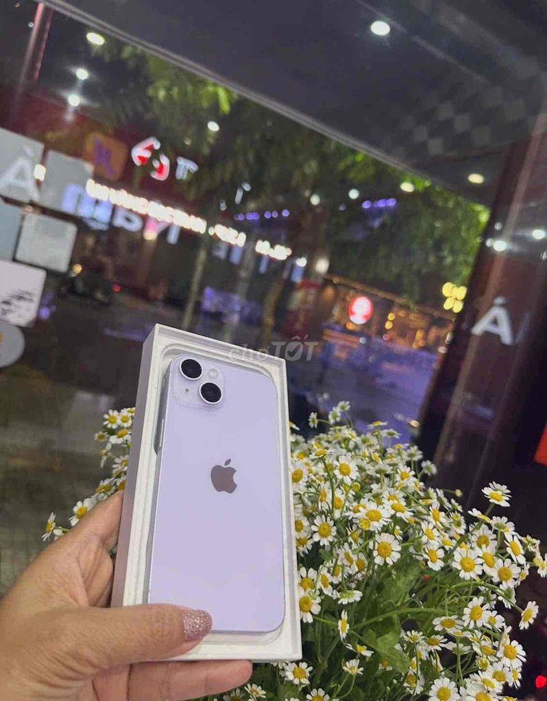 iphone 14plus 256gb tím qtế mỹ pin100 zin áp suất. Mua bán Điện thoại tại Quận 3 Tp Hồ Chí Minh được đăng bởi Nam Á Mobile hình 1