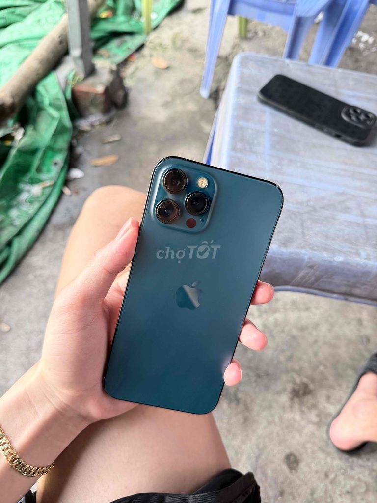Apple iPhone 12 Pro Max 128GB Xanh. Mua bán Điện thoại tại Thị xã Mỹ Hào Hưng Yên được đăng bởi Thai Duong Nguyen hình 1