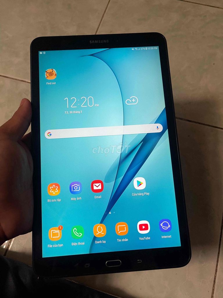 Samsung Galaxy Tab A6 Đen. Mua bán Máy tính bảng tại Quận Hai Bà Trưng Hà Nội được đăng bởi Lã Bảo Việt hình 1