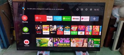 Android Tivi Sony 55inch 4K giọng nói, mẫu 2019