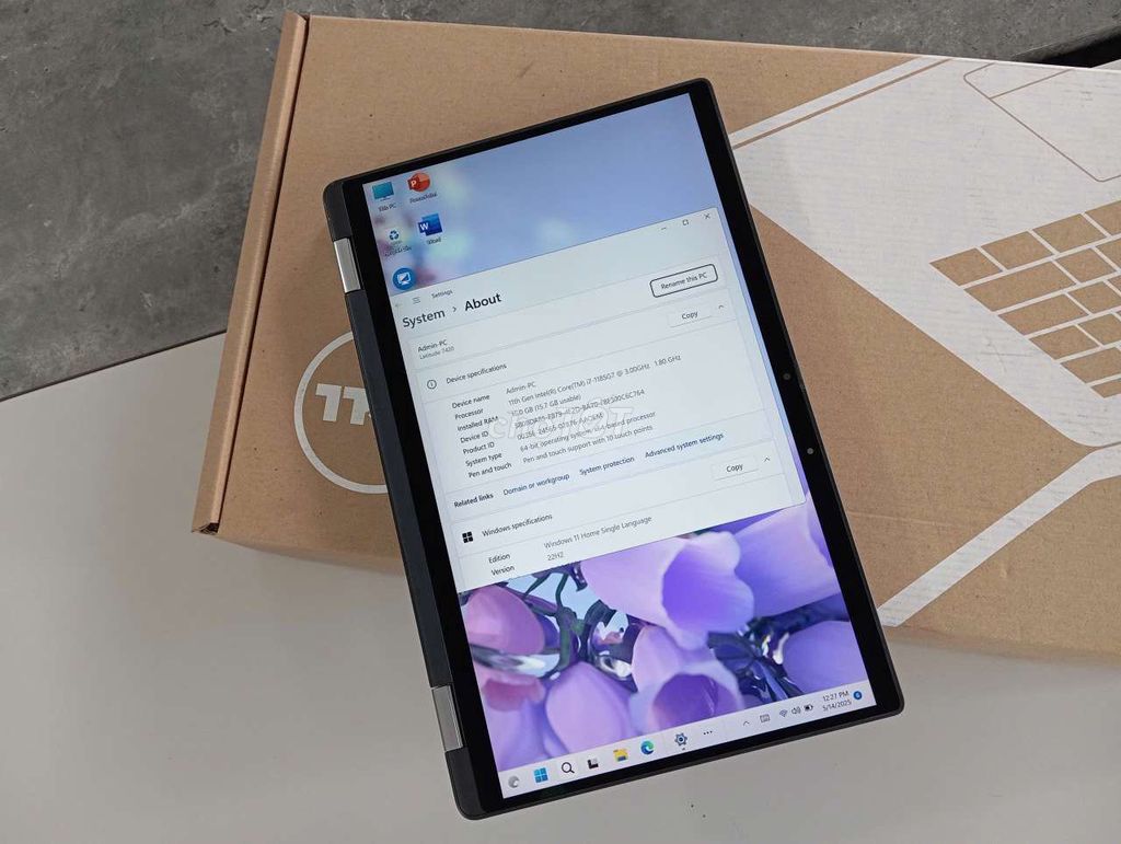 Dell 7420 2in1(i7 1185G7 / 16G / 256G / X360). Mua bán Laptop tại Thành phố Thủ Dầu Một Bình Dương được đăng bởi Laptop Hoàng Phát hình 1