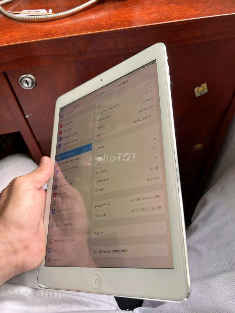iPad mới thay pin. Mua bán Máy tính bảng tại Quận 6 Tp Hồ Chí Minh được đăng bởi Phan Cường hình 1