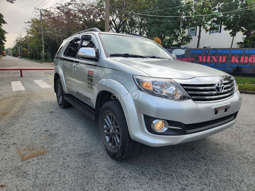 Toyota Fortuner 2015 2.7V Bạc. Mua bán Ô tô tại Huyện Bình Chánh Tp Hồ Chí Minh được đăng bởi thanh hình 3