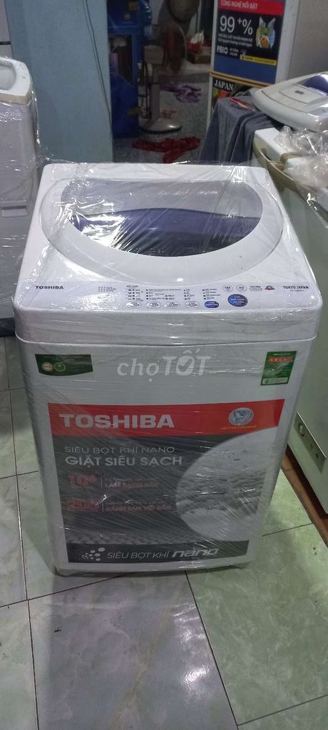 Máy giặt Toshiba lồng đứng Tiết kiệm điện nước. Mua bán Máy giặt tại Thành phố Trà Vinh Trà Vinh được đăng bởi ĐIỆN GIA DỤNG GIÁ RẺ hình 1