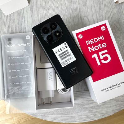 Redmi Note 15 6/128GB Đen 99% như mới bh 18th FPT